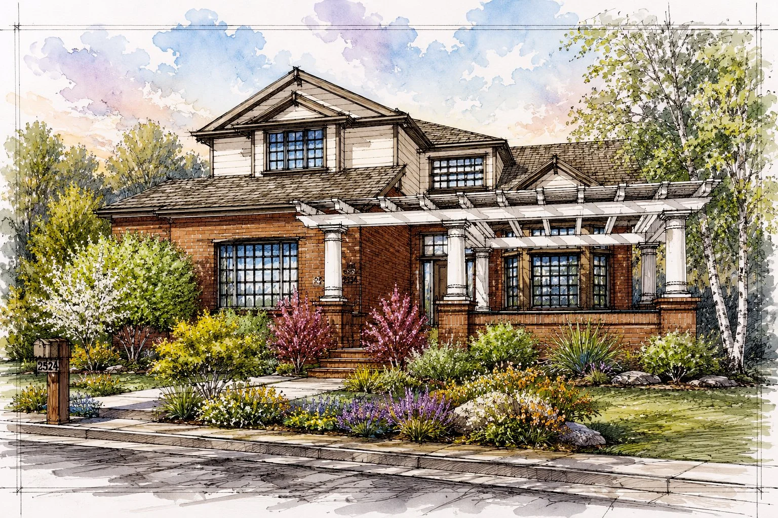 Aurora Trellis Design