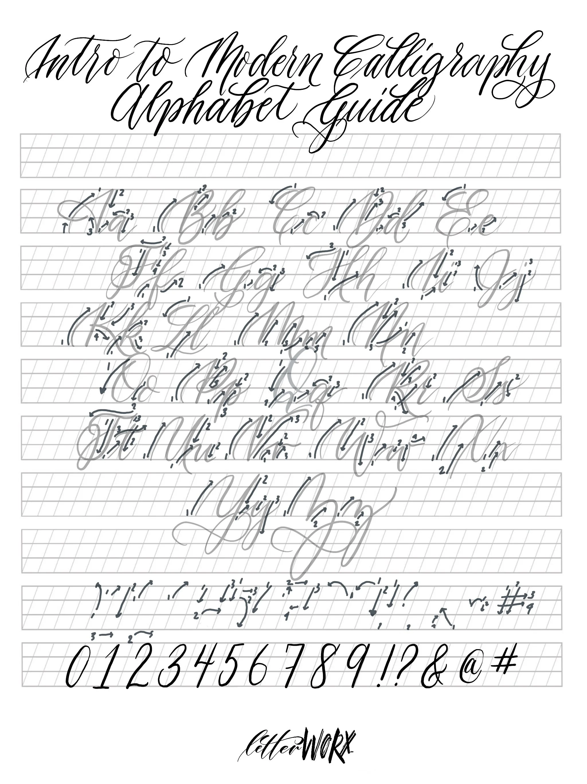 MODERN CALLIGRAPHY ALPHABET GUIDE X LETTERWORX.jpg