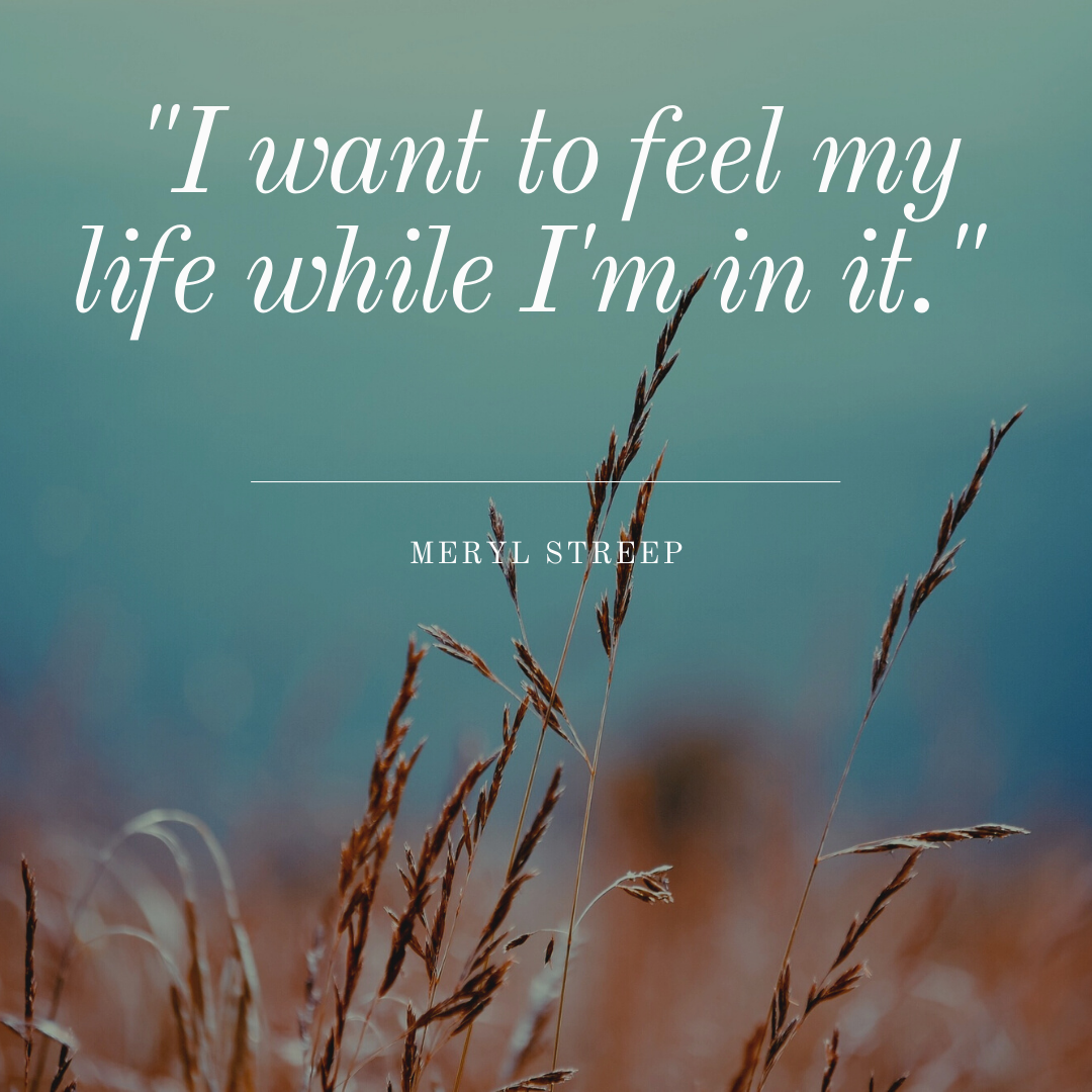 Mindful Mamas I Want To Feel My Life