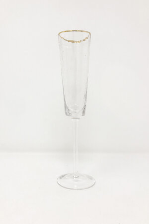 Aperitivo Gold Rim Champagne Flutes (Set of 2) – Third & Main