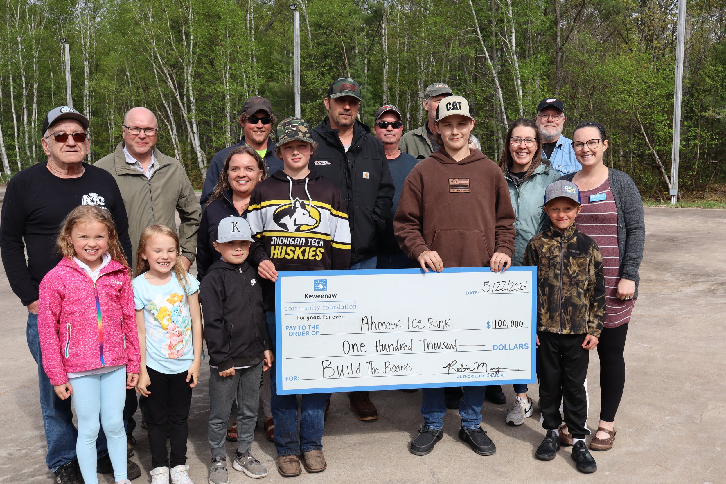 Ahmeek Ice Rink Fundraiser Achieves Fundraising Goal