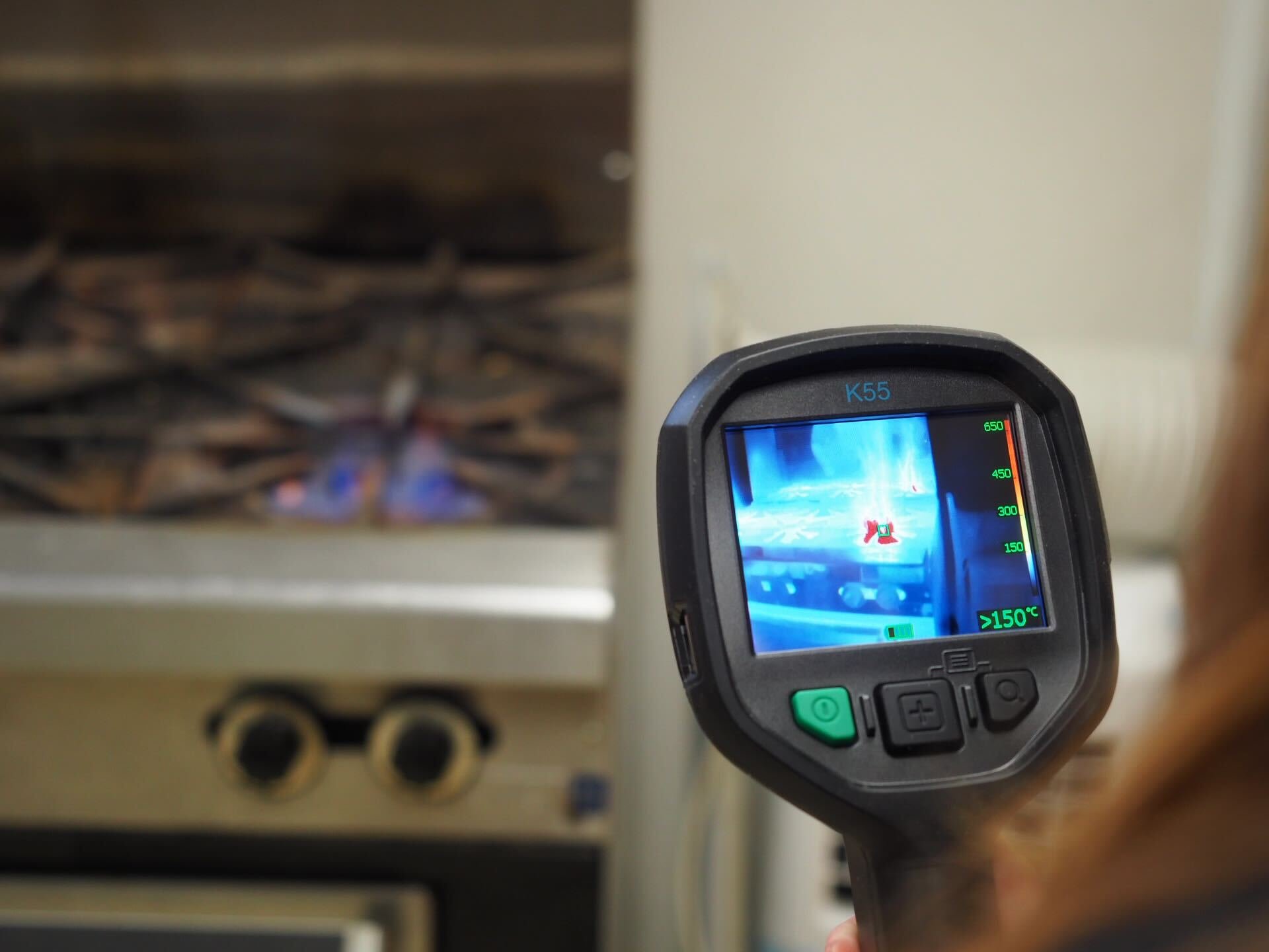 The thermal imaging camera