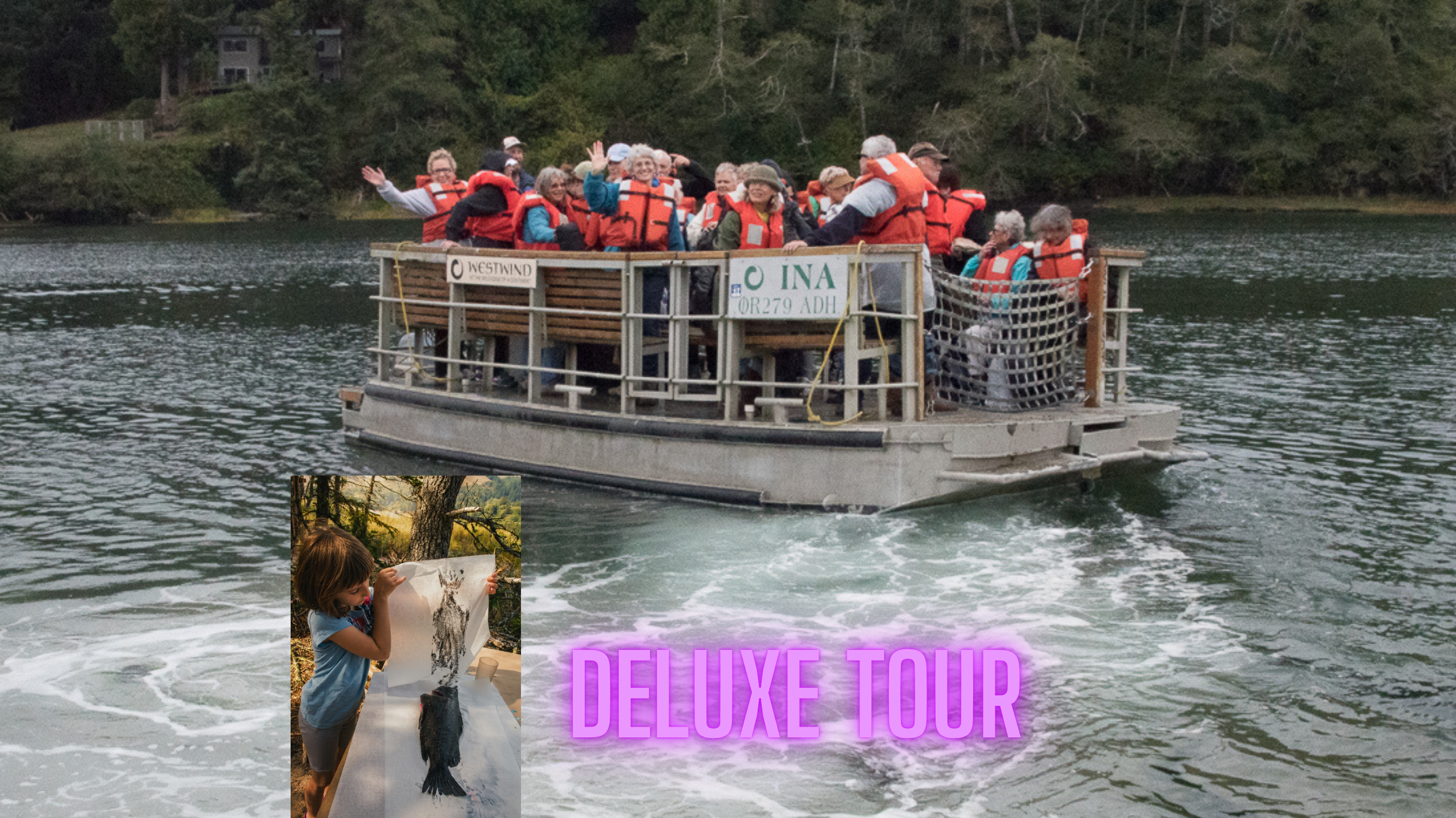Deluxe Naturalist Estuary Cruise &amp; Gyotaku Experience