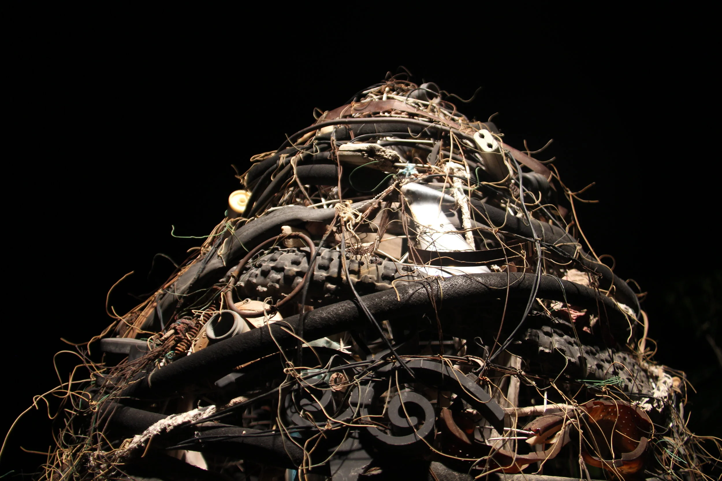  “Ritual / Christmas Tree assemblage, 1992 ©  David Nakabayashi - Artist  