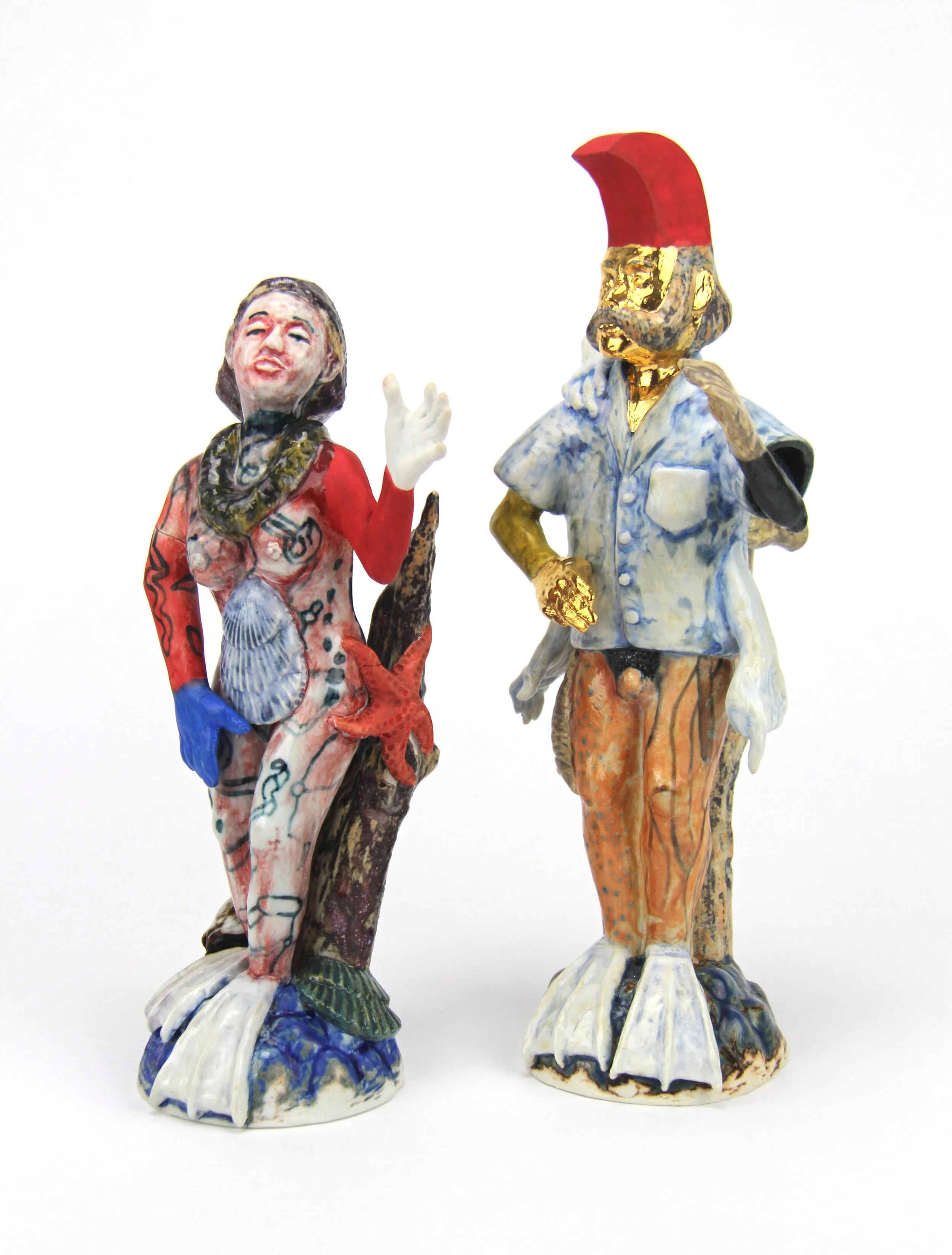  “Mea Ho’oili &amp; Luna’ai - 5” porcelain, 2019 