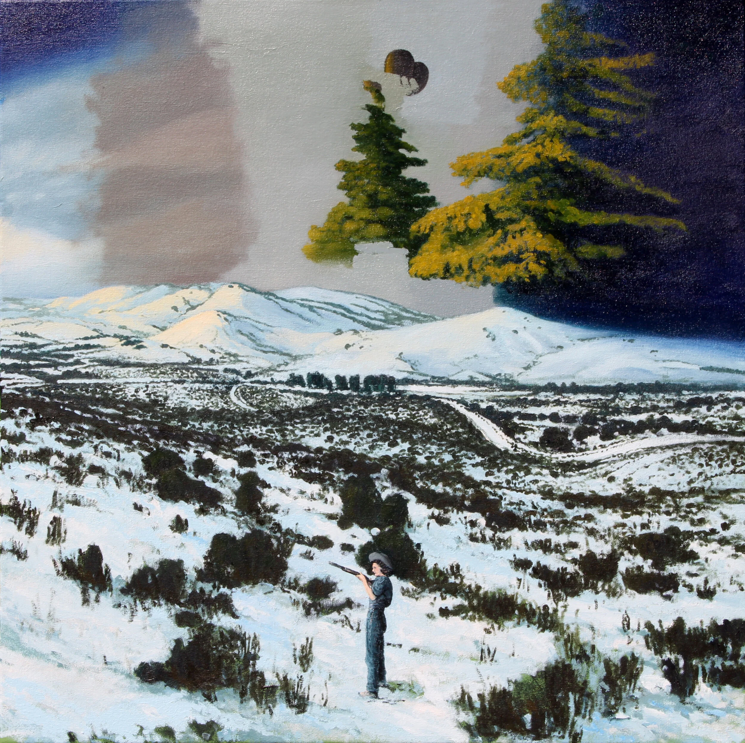  “Land of the Free - 07”   oil on canvas, h 36” x w 36”, 2016 