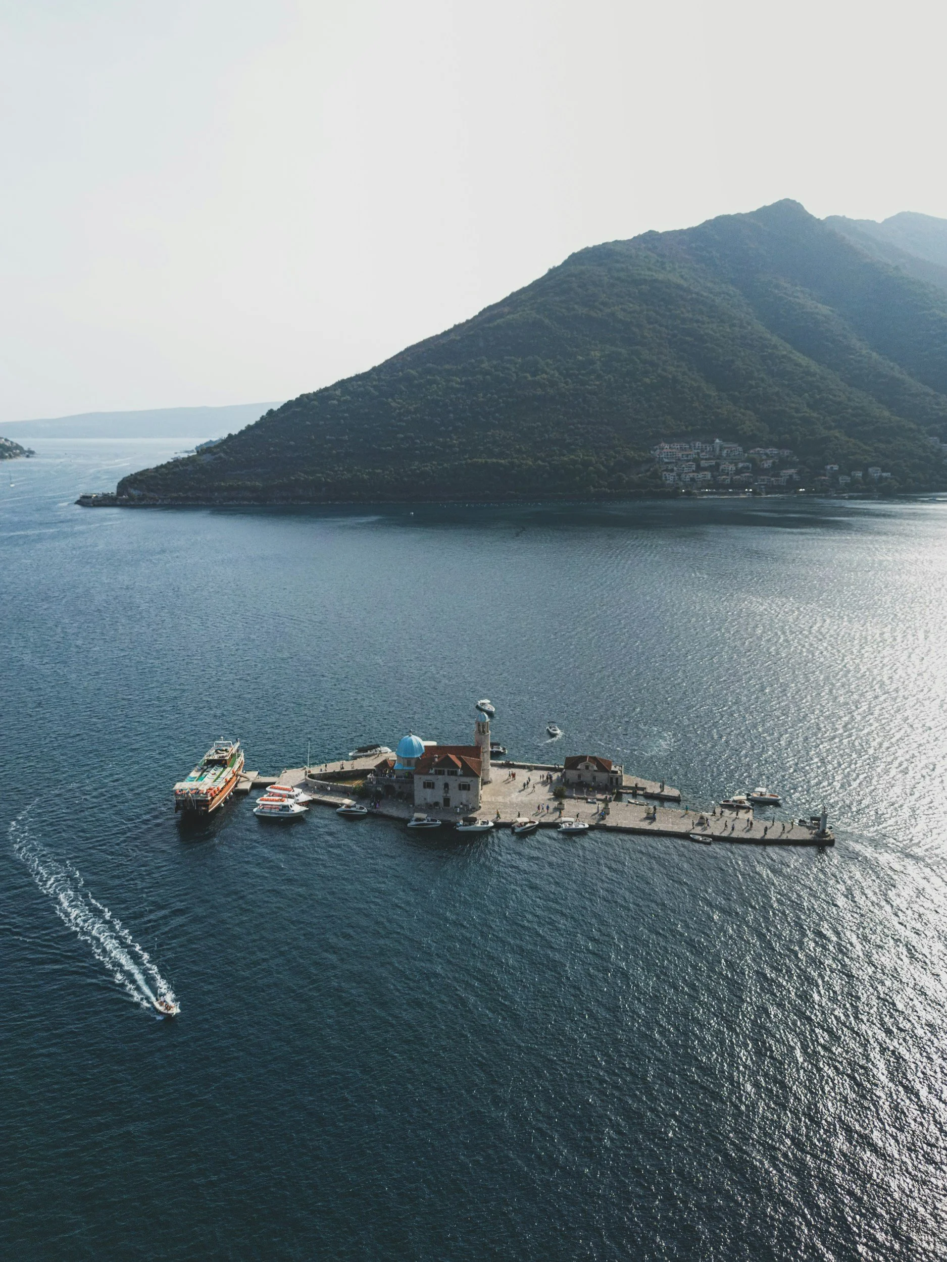 Explore Boka Bay on our private speedboat tour