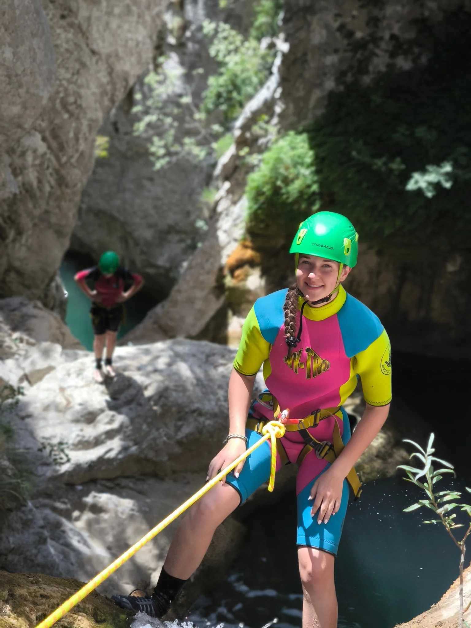 advanced canyoning experience medjurec