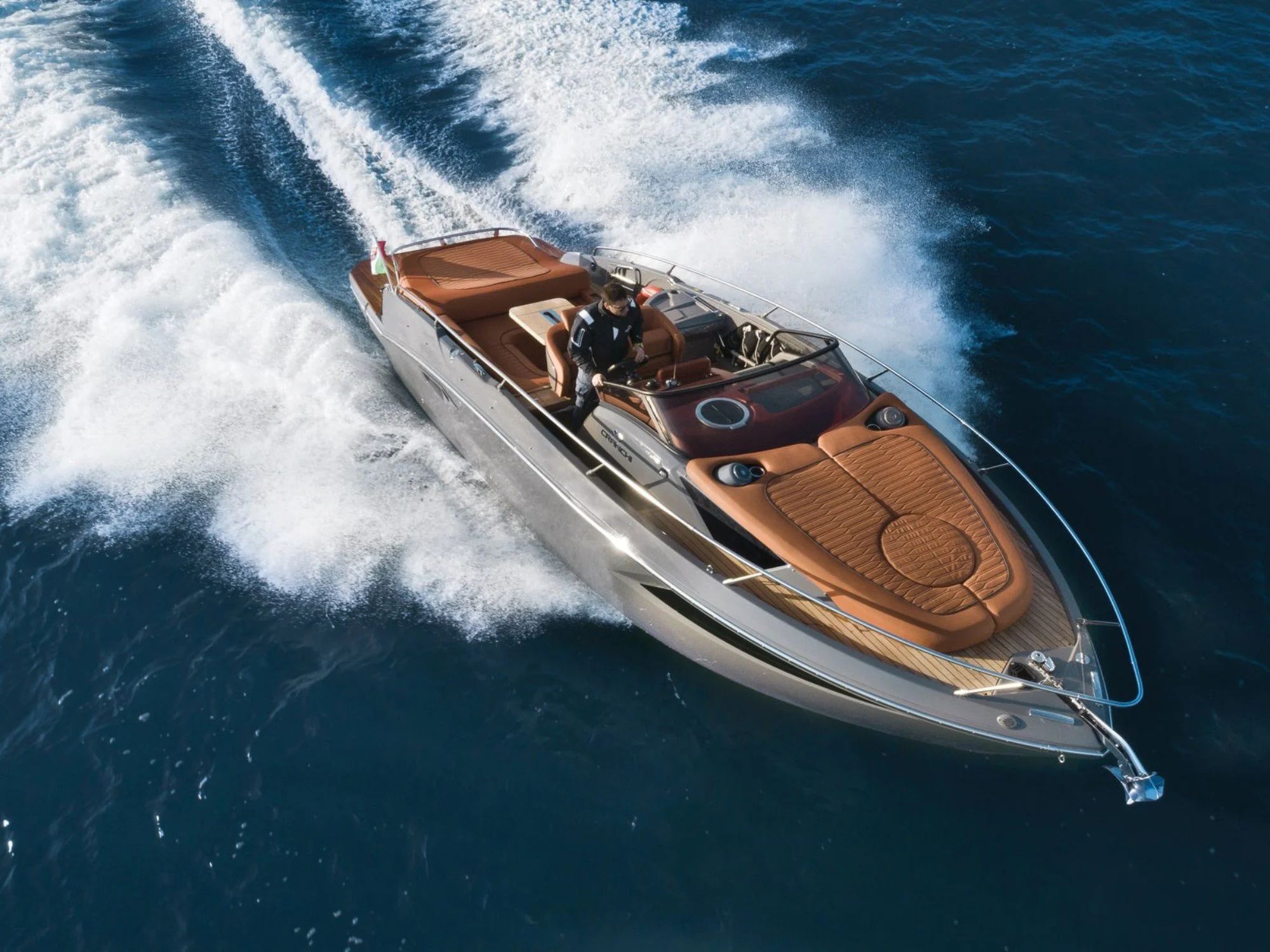 Cranchi E30 private boat tour Tivat Montenegro.