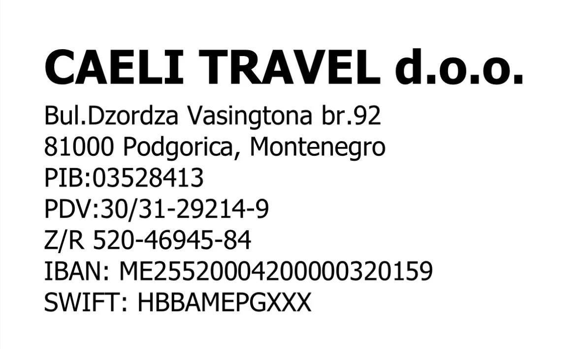 Caeli Travel company details