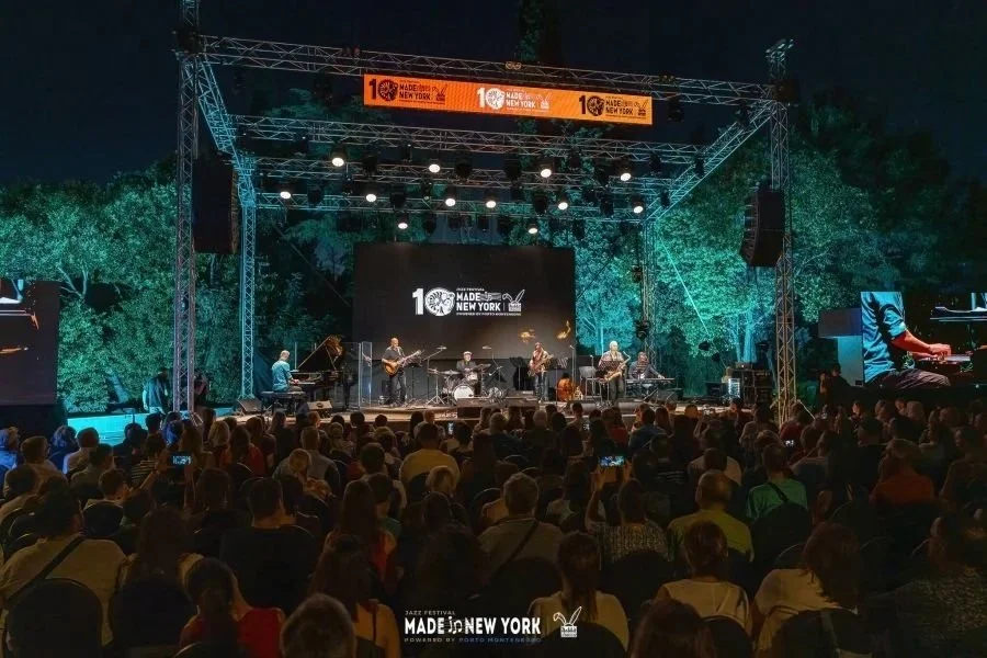 Made in New York Jazz Festival in Tivat featuring live jazz performance by the waterfront.