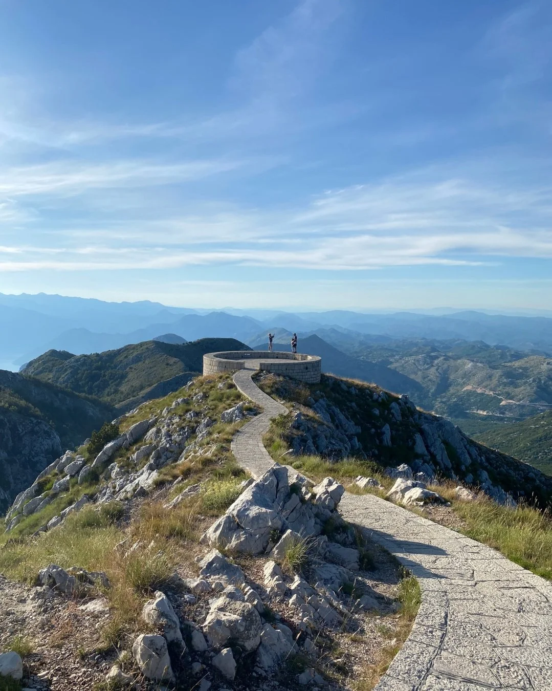 Guvno viewpoint in Lovćen National Park