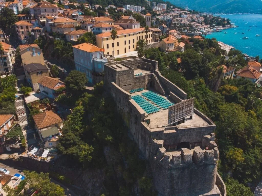 Forte Mare fortress in Herceg Novi.