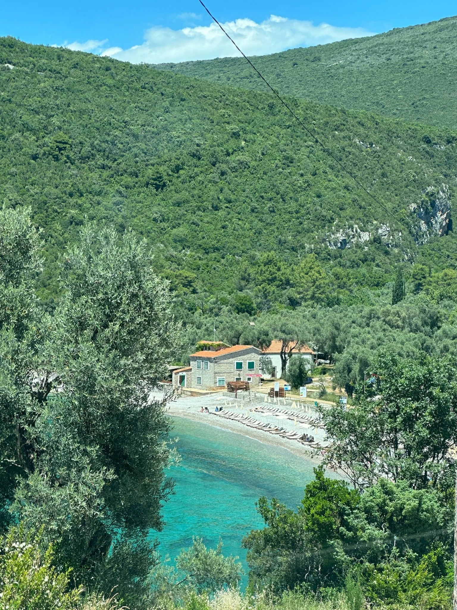 Zanjice beach, lustica peninsula