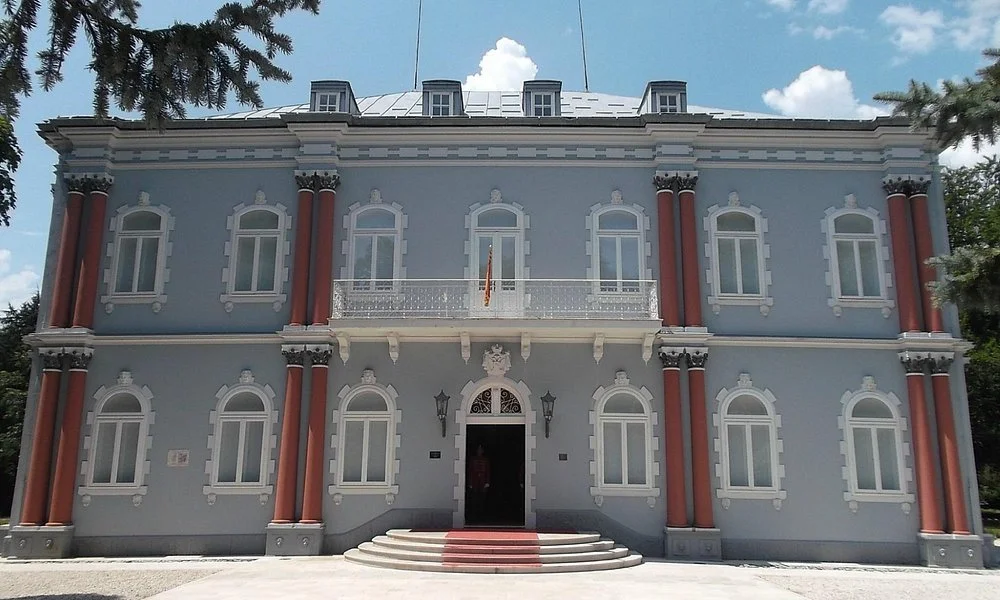Blue Palace in Cetinje.