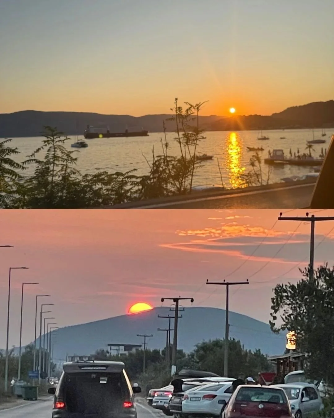 Romantic Montenegro road trip with a scenic drive and sunset by the sea