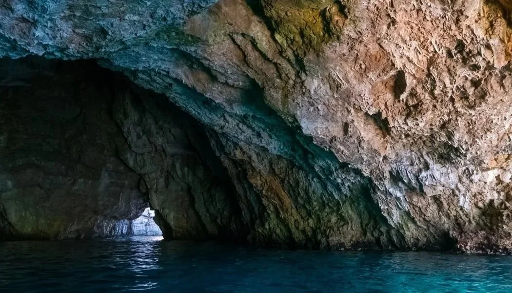 Blue Cave in Montenegro