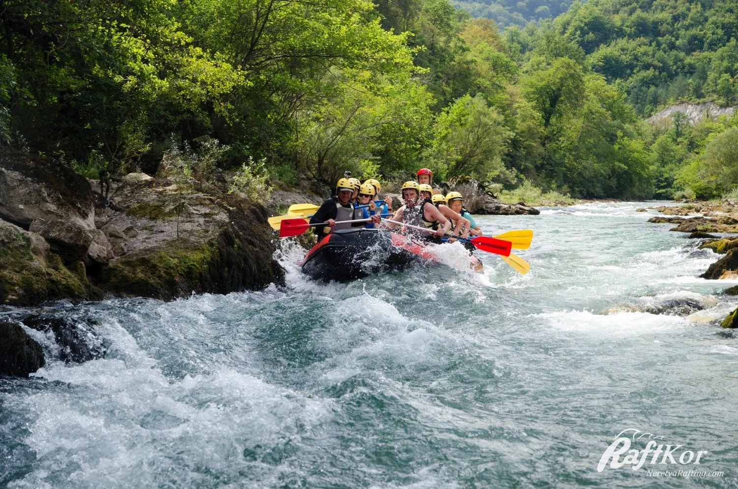 Neretva rafting