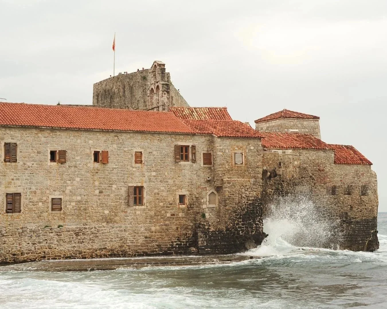 Citadel in Budva Old Town.