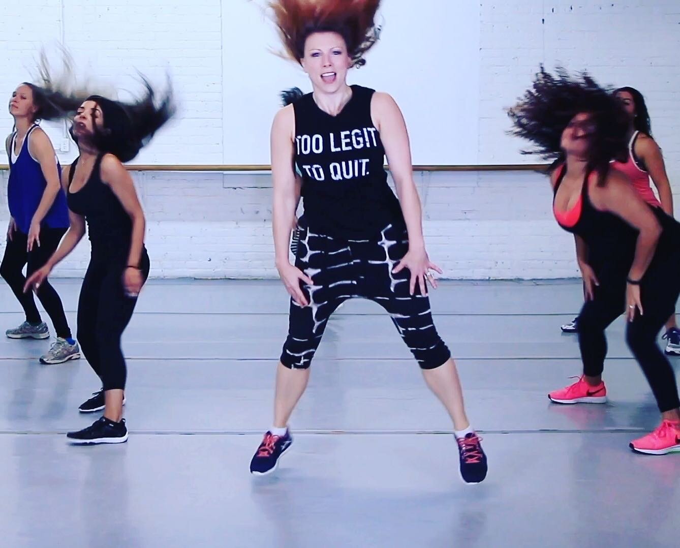 ⭐️FITPOP is still &quot;Too Legit to Quit&quot;⭐️We've taken a break, but we are back! (We never stopped dancing, we just stopped posting:). ⁠
⁠
But now we want to open up our opportunities and doors for more online dance fitness goodness...⁠
⁠
Stay 