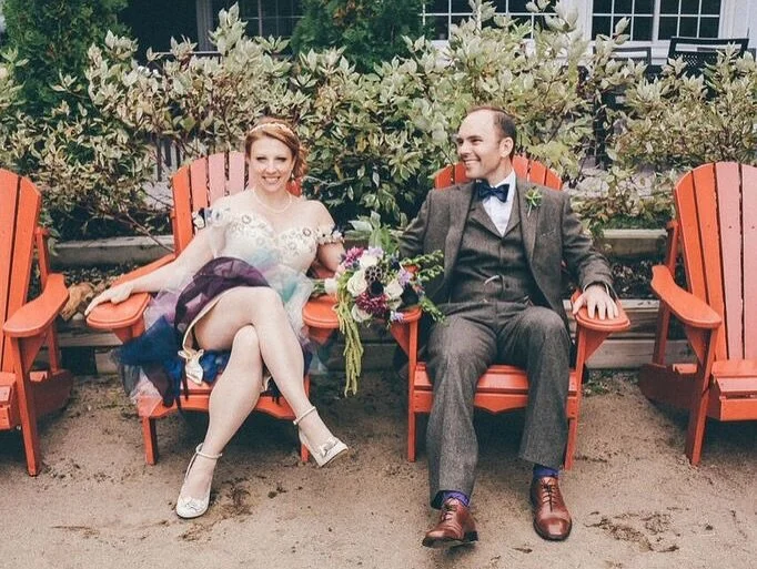 Choosing Dan was a great life choice. I&rsquo;m so glad he chose me too! I married the Nice Guy and it really has changed the way I move through life. He&rsquo;s my loving and loyal partner and we full belly laugh together every.single.day.

The wedd