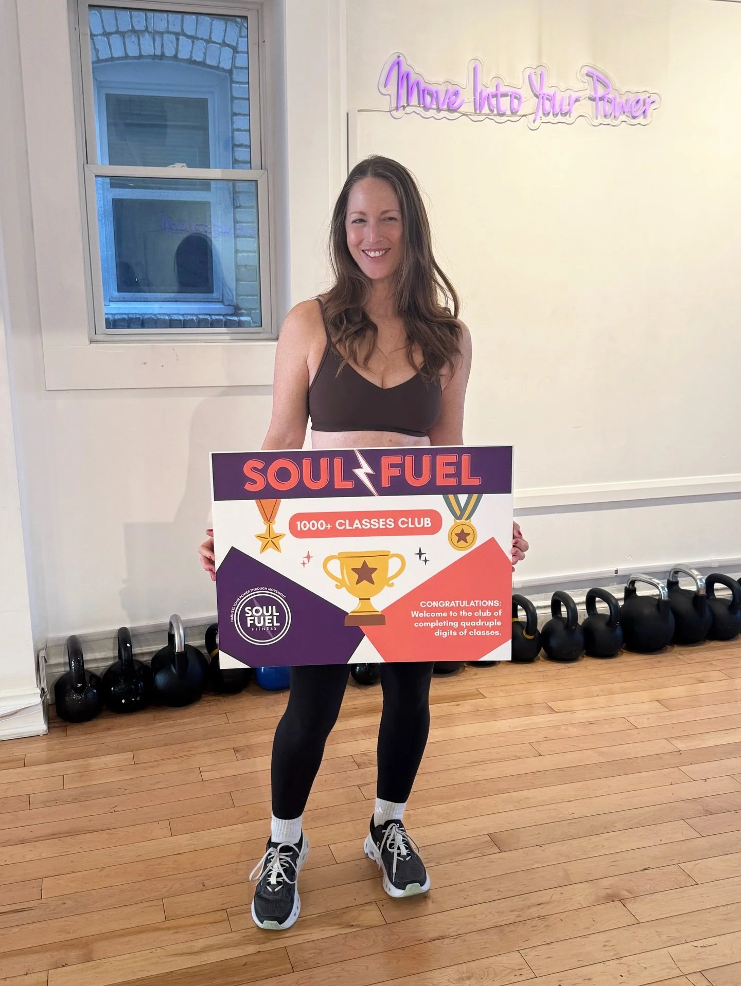 ⚡️1000+ Classes Club⚡️Soul Fuel would not be where and what it is without Shannon. MJ became friends with Shannon 25 years ago in an acting class. She was a Personal Training client at MJ&rsquo;s teeny home attic studio for years, always nudging that