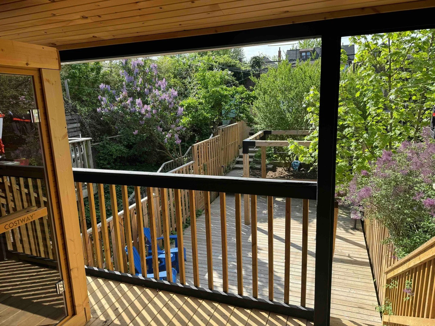 ⚡️Happy Spring Equinox⚡️Are you as excited as we are to open up the backyard deck? Our little secret oasis in the city...⁠
⁠
Bring some circuits outsides... run PT and Small Group sessions in the sun... feel more motivated to cold plunge... dust off 