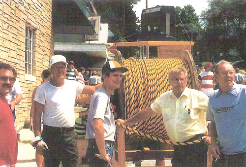 First Tug Fest 1987 Jess Casilles, Don Johnson, Gary Knapp, Boots Knapp, & Swede Carlson