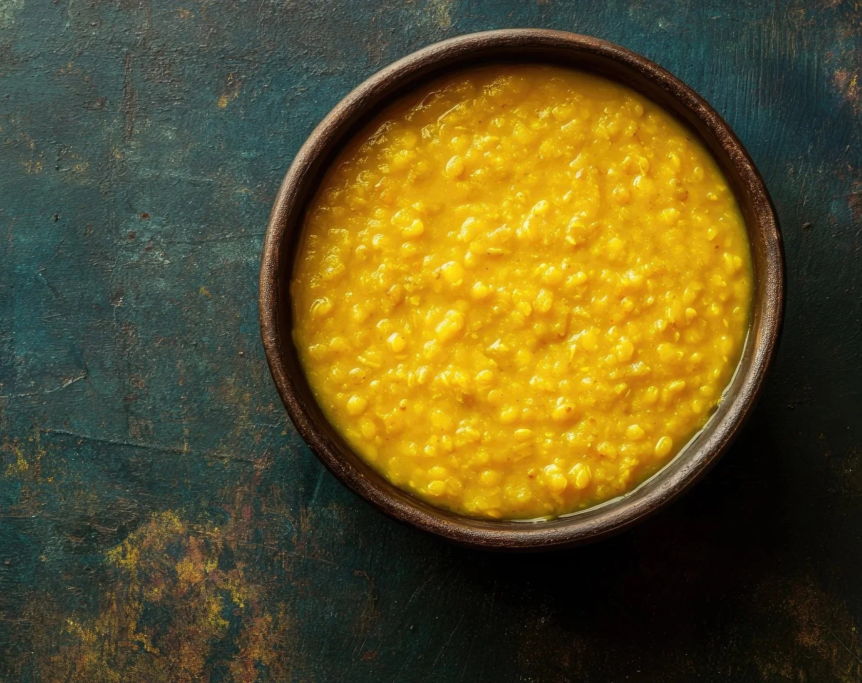 Healing recipes for flu season - red lentil Dhal