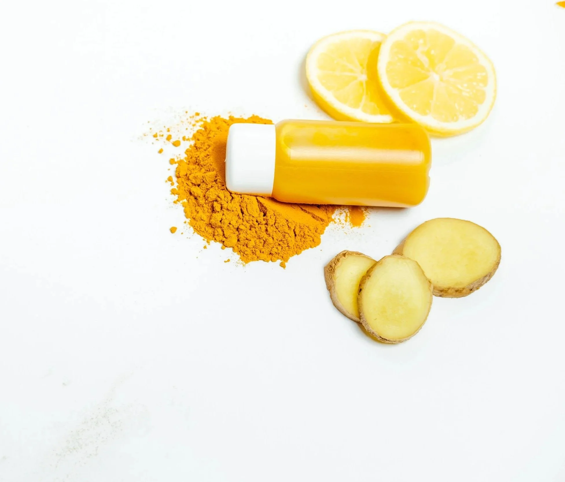 Healing recipes for flu season - Lemon Ginger &  Turmeric Shots