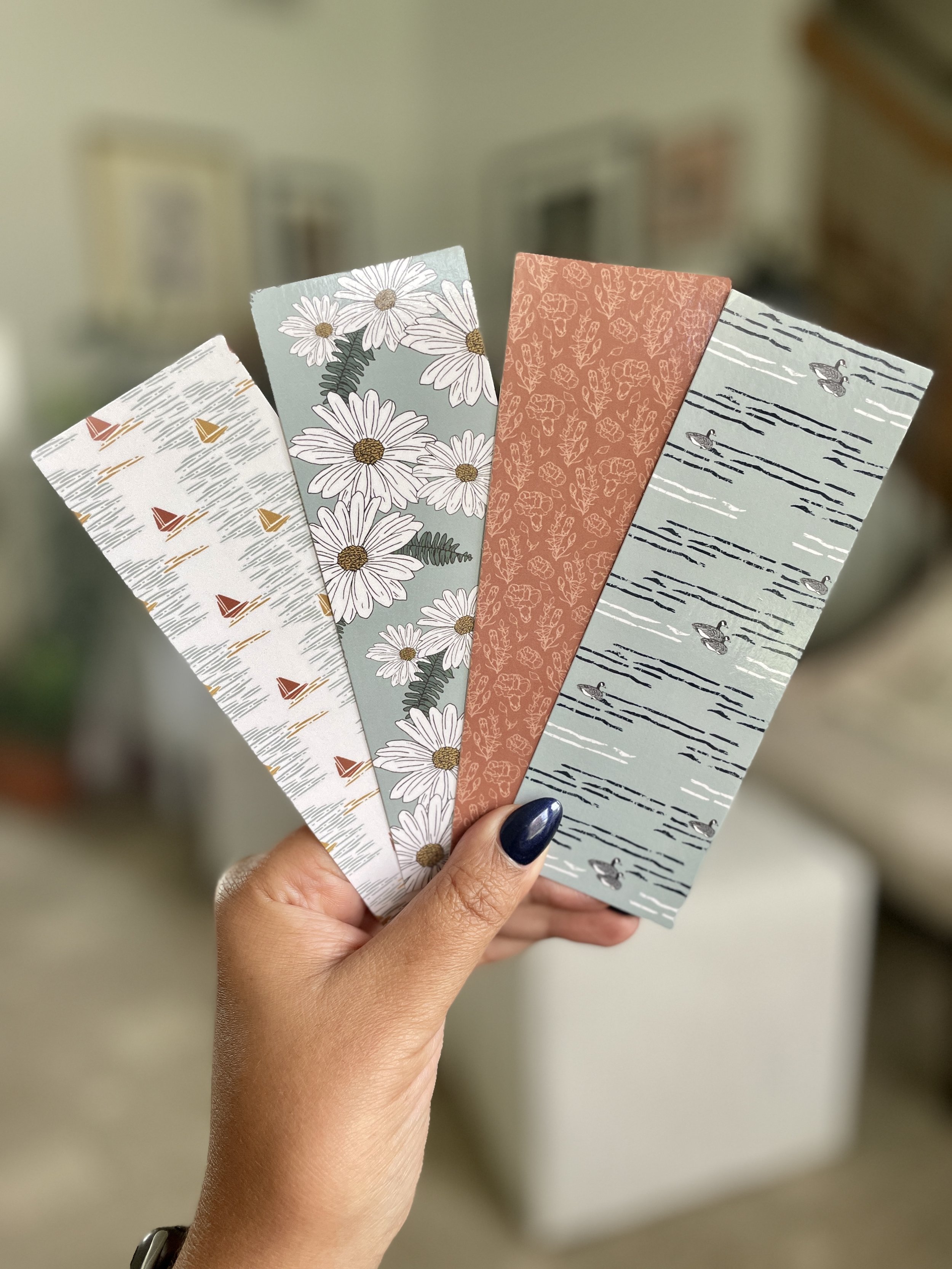 Handmade Paper Bookmarks