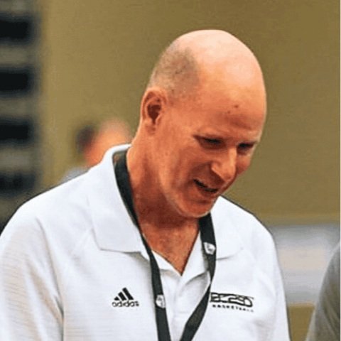 Coach Dean Corrado, veteran Kelowna basketball coach and Mini and Micro Ballers lead