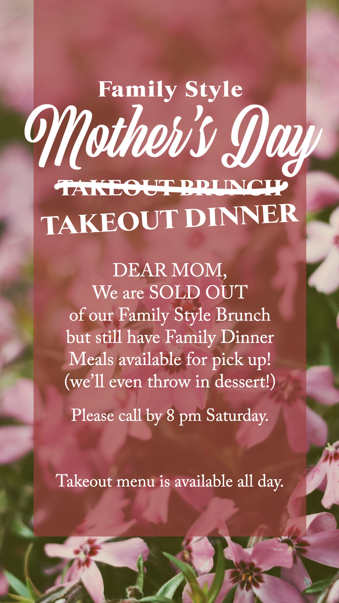 special for mom