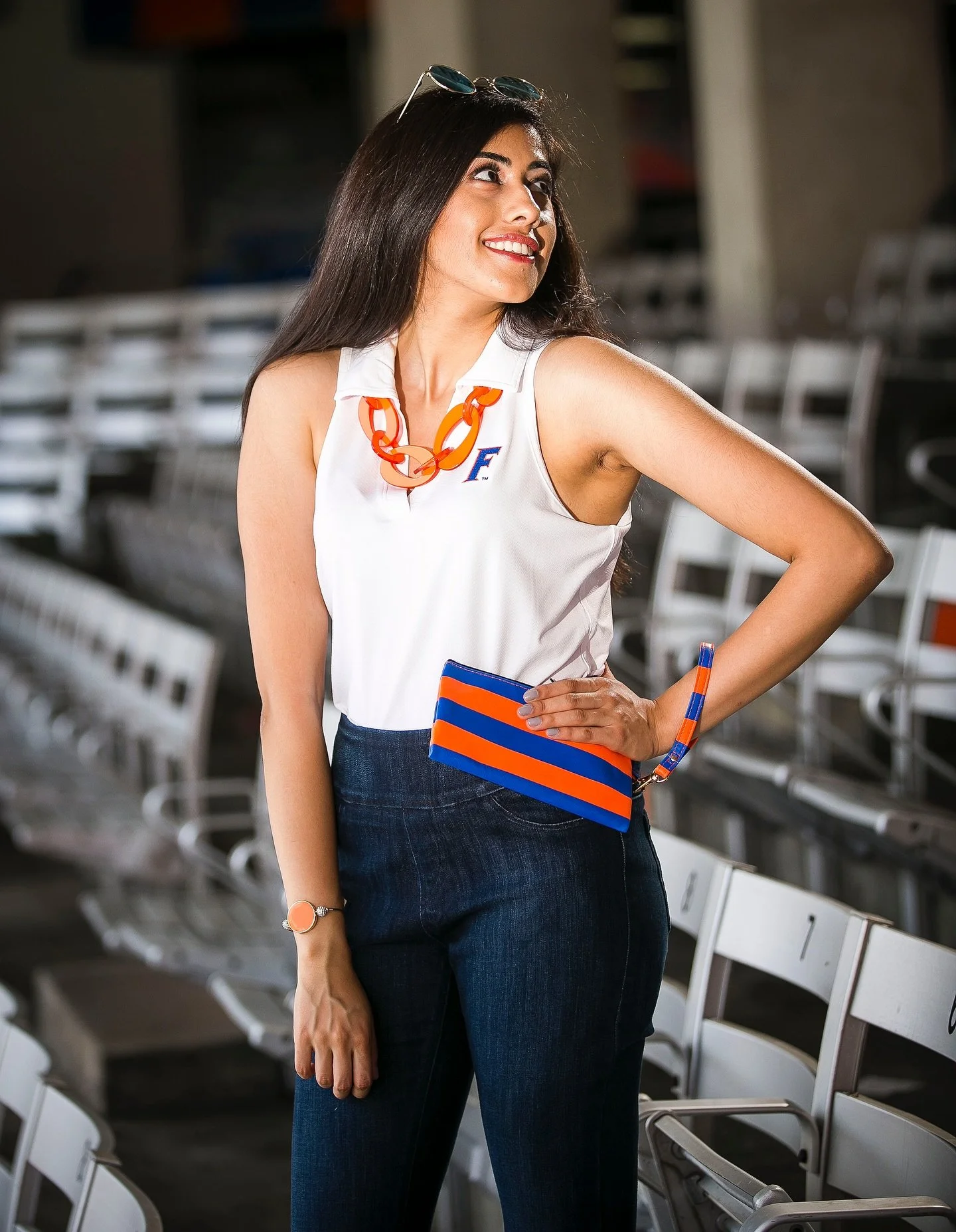 Get game day ready with professional makeup to hold up through tailgating festivities.  Contact me today to book