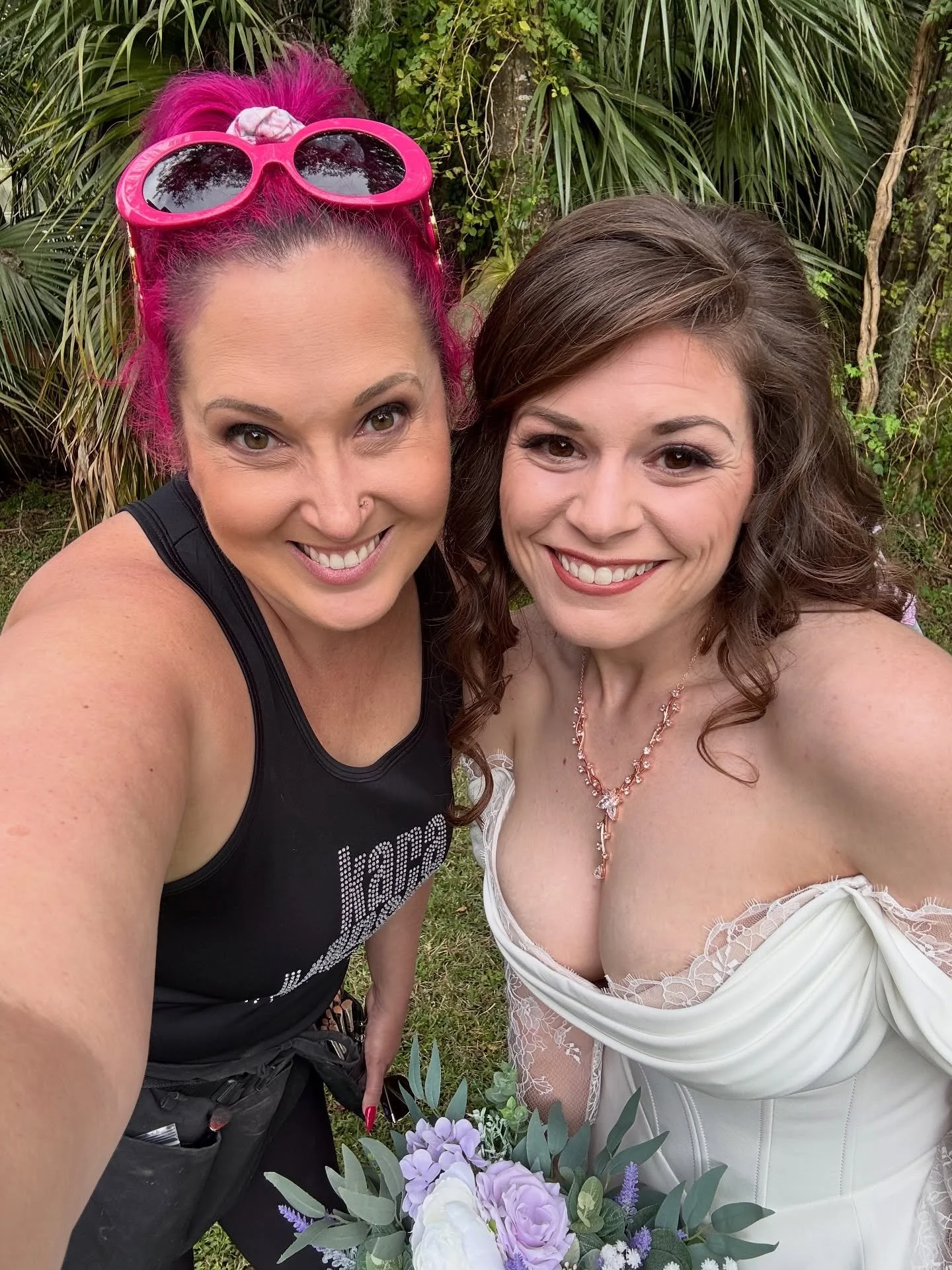 With today&rsquo;s beautiful bride at @sweetwater.branch.inn and @baughmancenter with @amberdornphotography