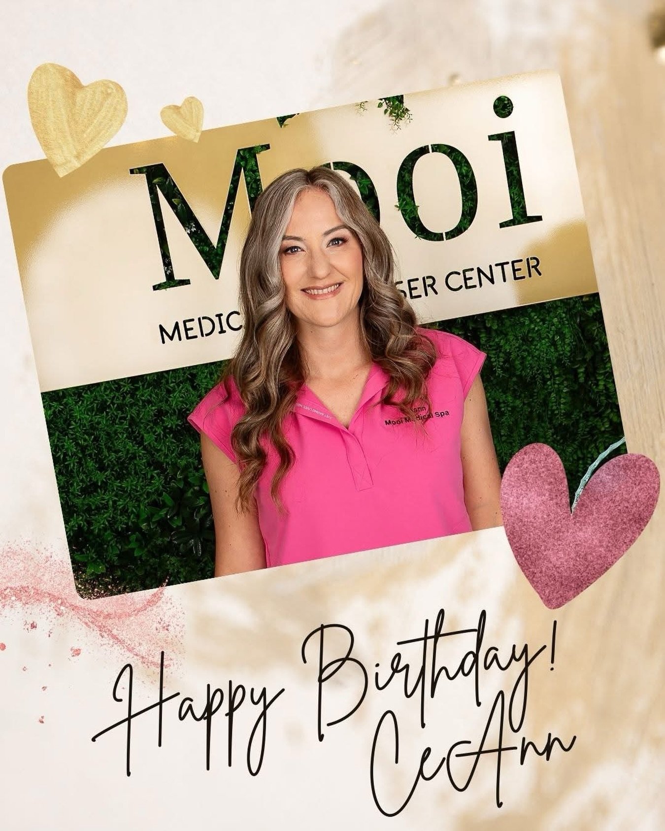 Love seeing the images I did makeup for appearing in @mooimedspa marketing.  Happy birthday!!!