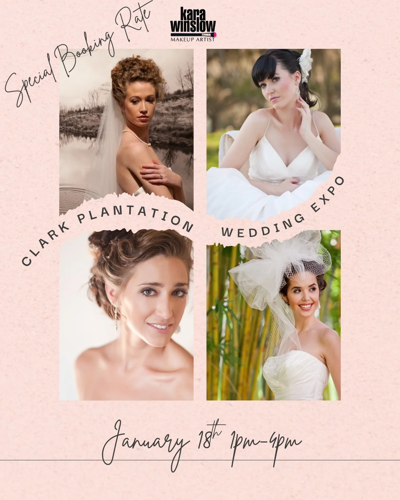 Drum roll please!  It&rsquo;s time to announce the special one day package available only to brides that book at the @clarkplantation expo! 

Are you ready for it????

Are you sure????

$100 off your package at 2025 rates not 2026 rates 
PLUS
An extr