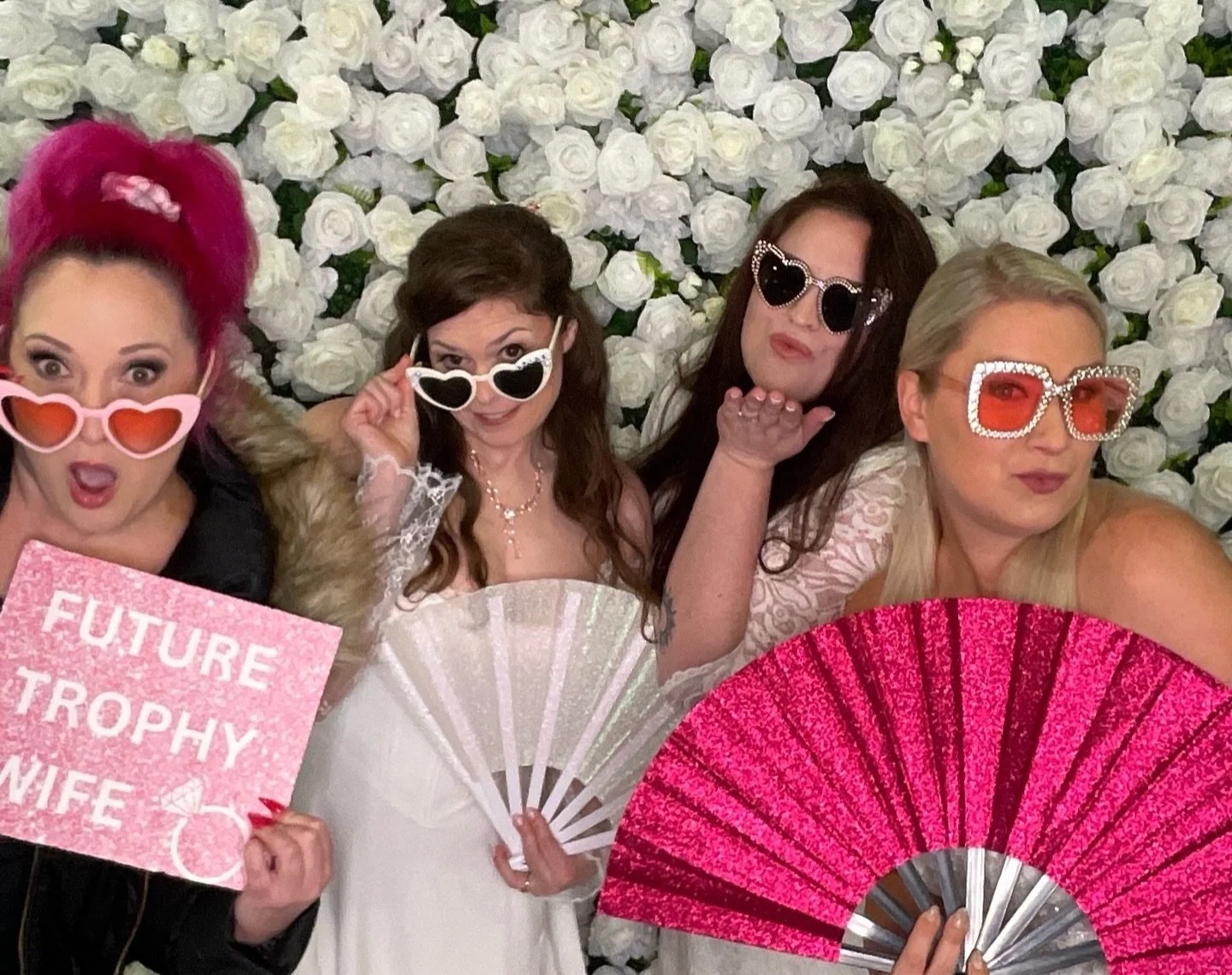 Thank you to these amazing brides for coming out to the @clarkplantation wedding expo and talking to future brides about their experience working with me at weddings.  You guys were amazing.  Loved getting to talk with so many brides to be today. 

N