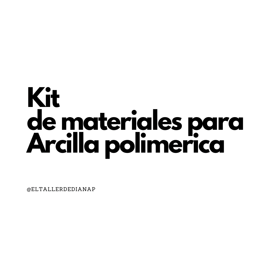 kit de arcilla polimerica