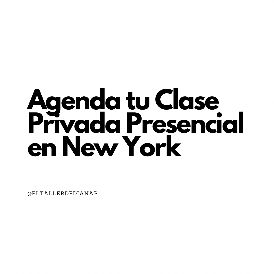 Clase privada presencial NY