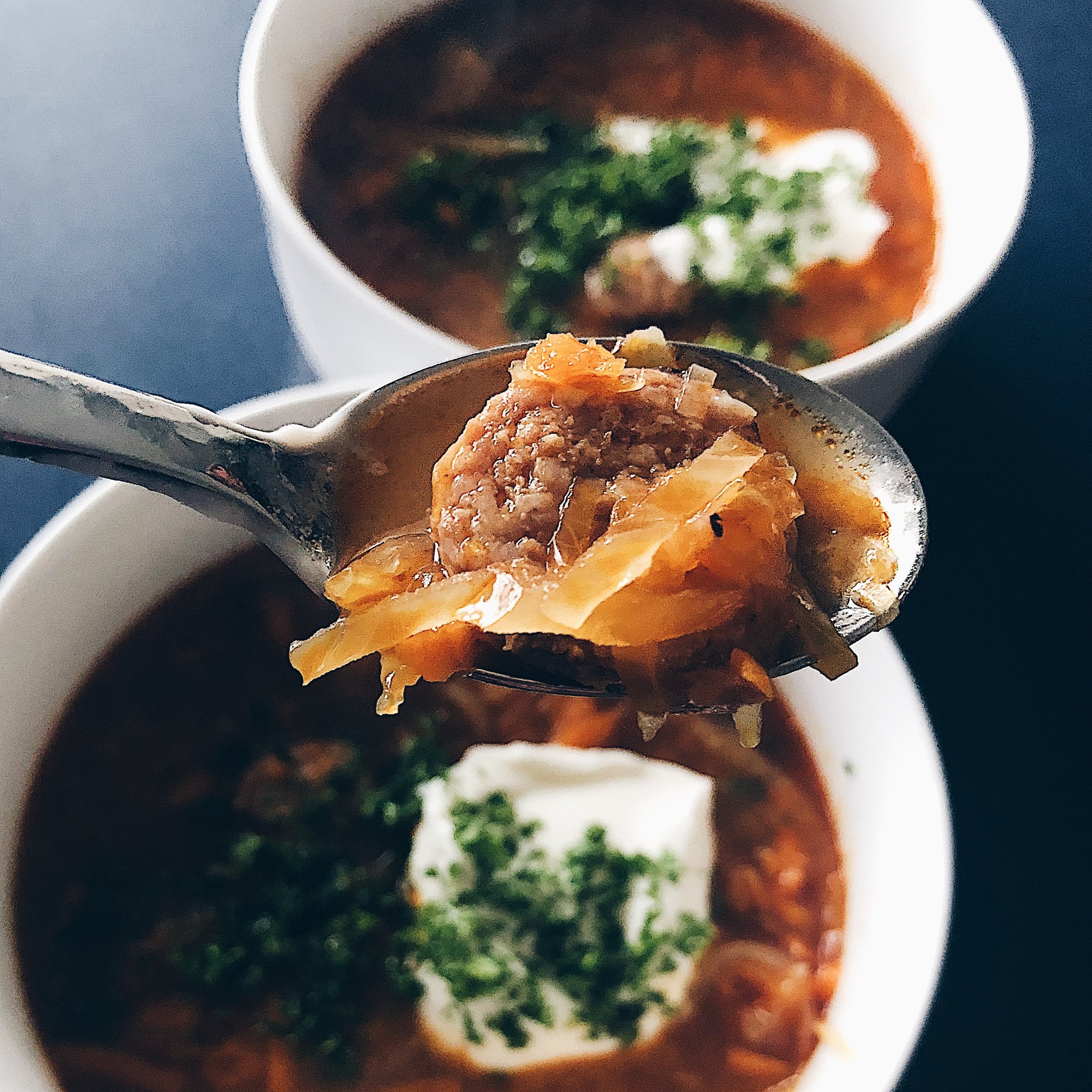 Sauerkraut &amp; Bratwurst Soup