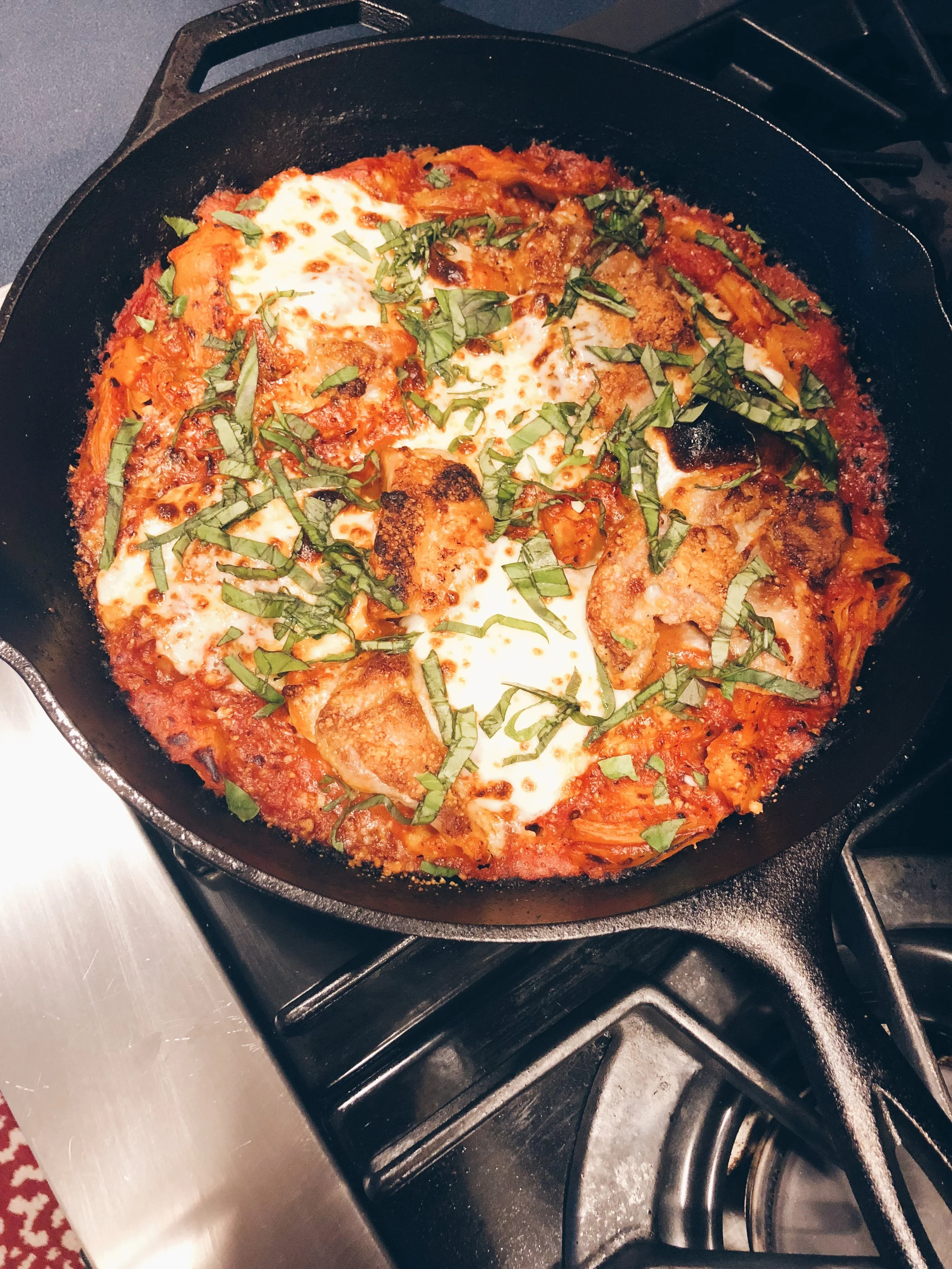 Chicken & Artichoke Parmigiana