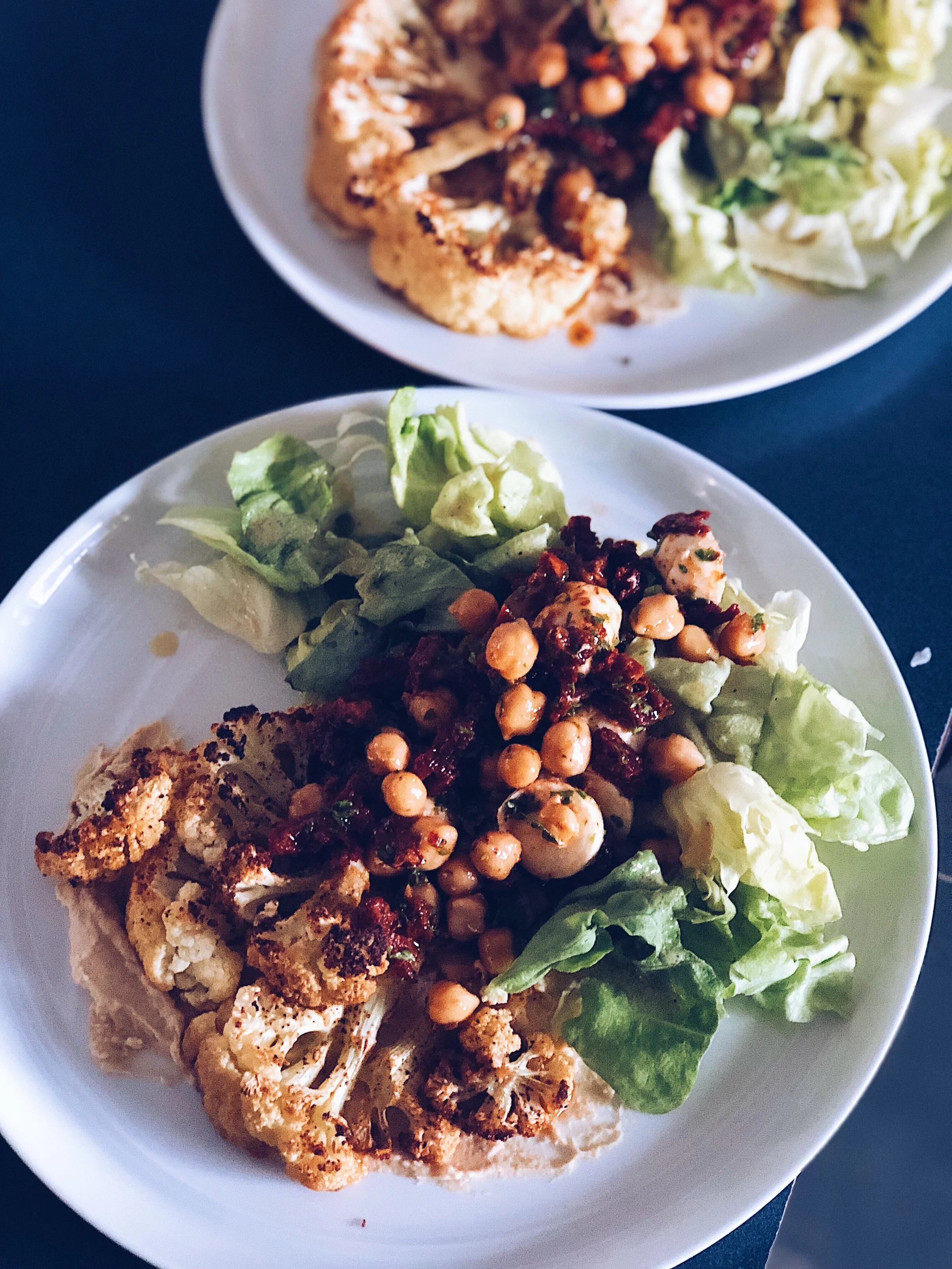 Chickpea, Sundried Tomato, &amp; Mozz Salad