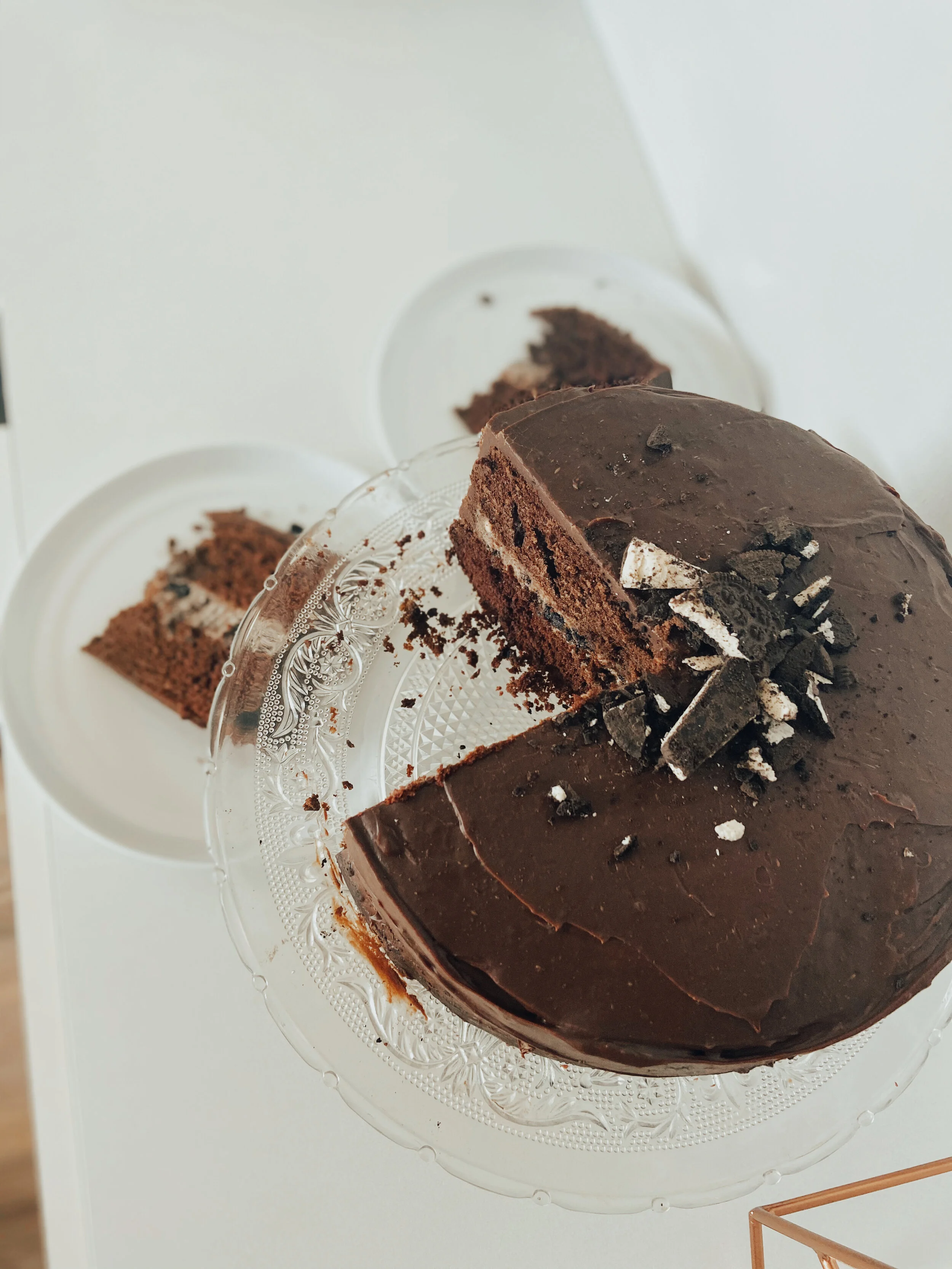 Chocolate + Oreo Layer Cake