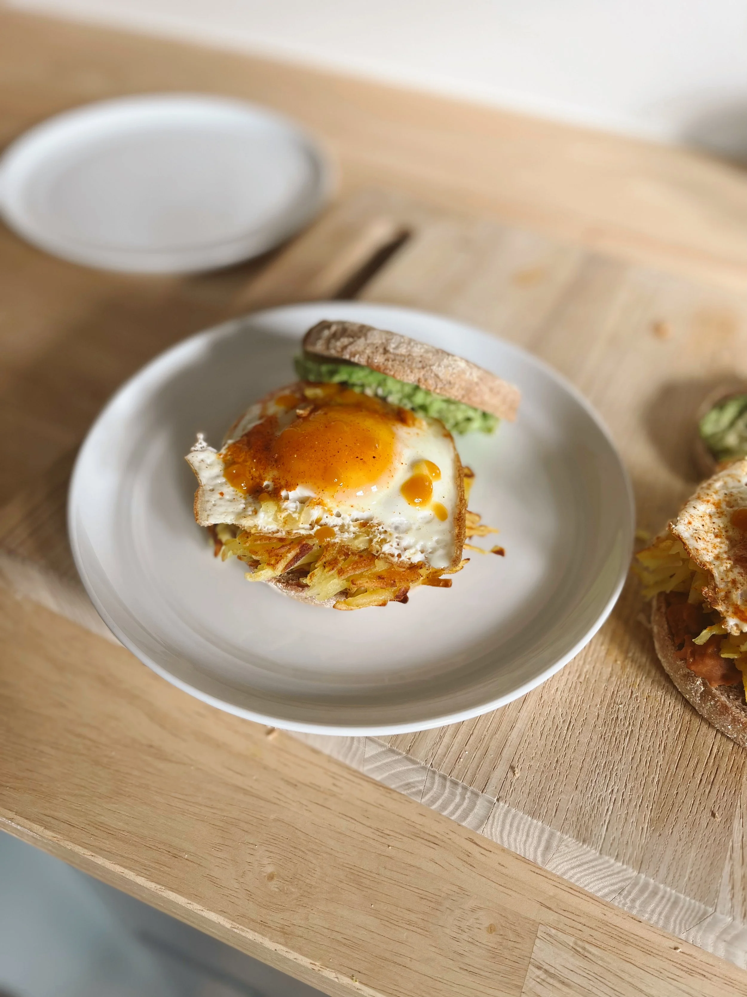 Huevos Rancheros Egg Sandwiches