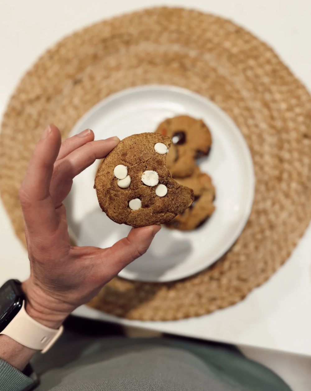 Pumpkin + White Chocolate Snickerdoodles