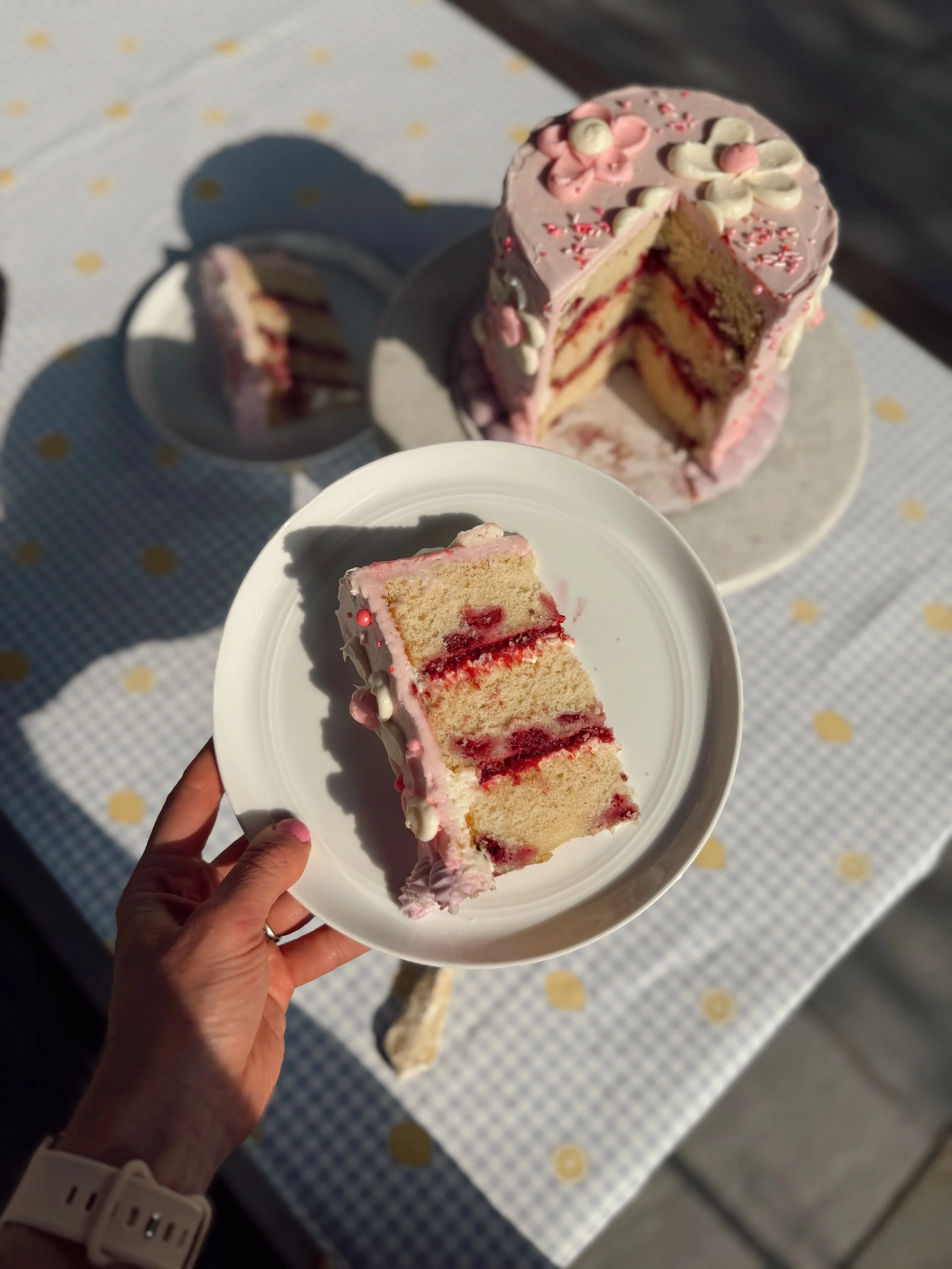 Raspberry Lemon Cake