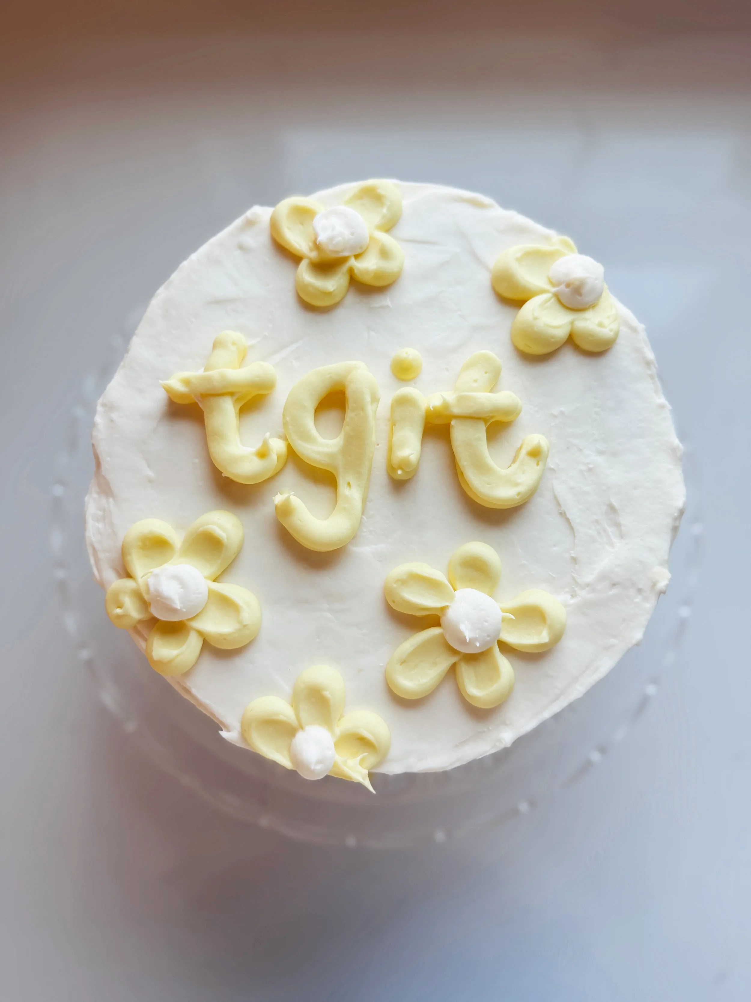 Lemon Oreo Cake with Strawberry Jam + Cream Cheese Frosting 