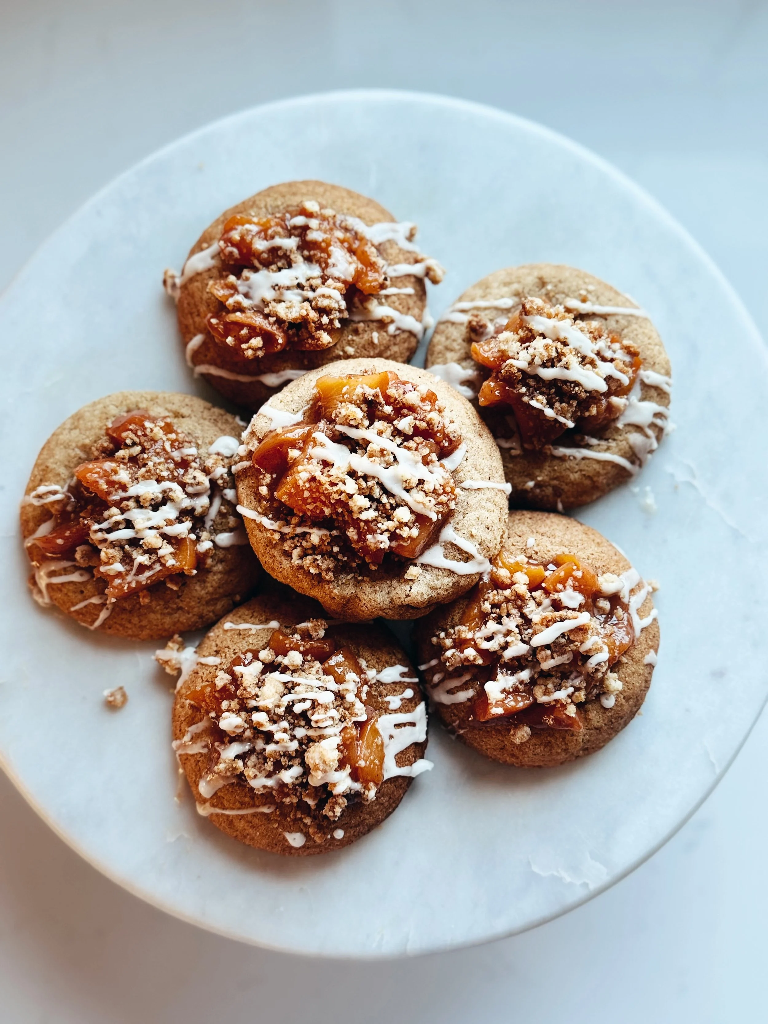 Peach Cobbler Cookies