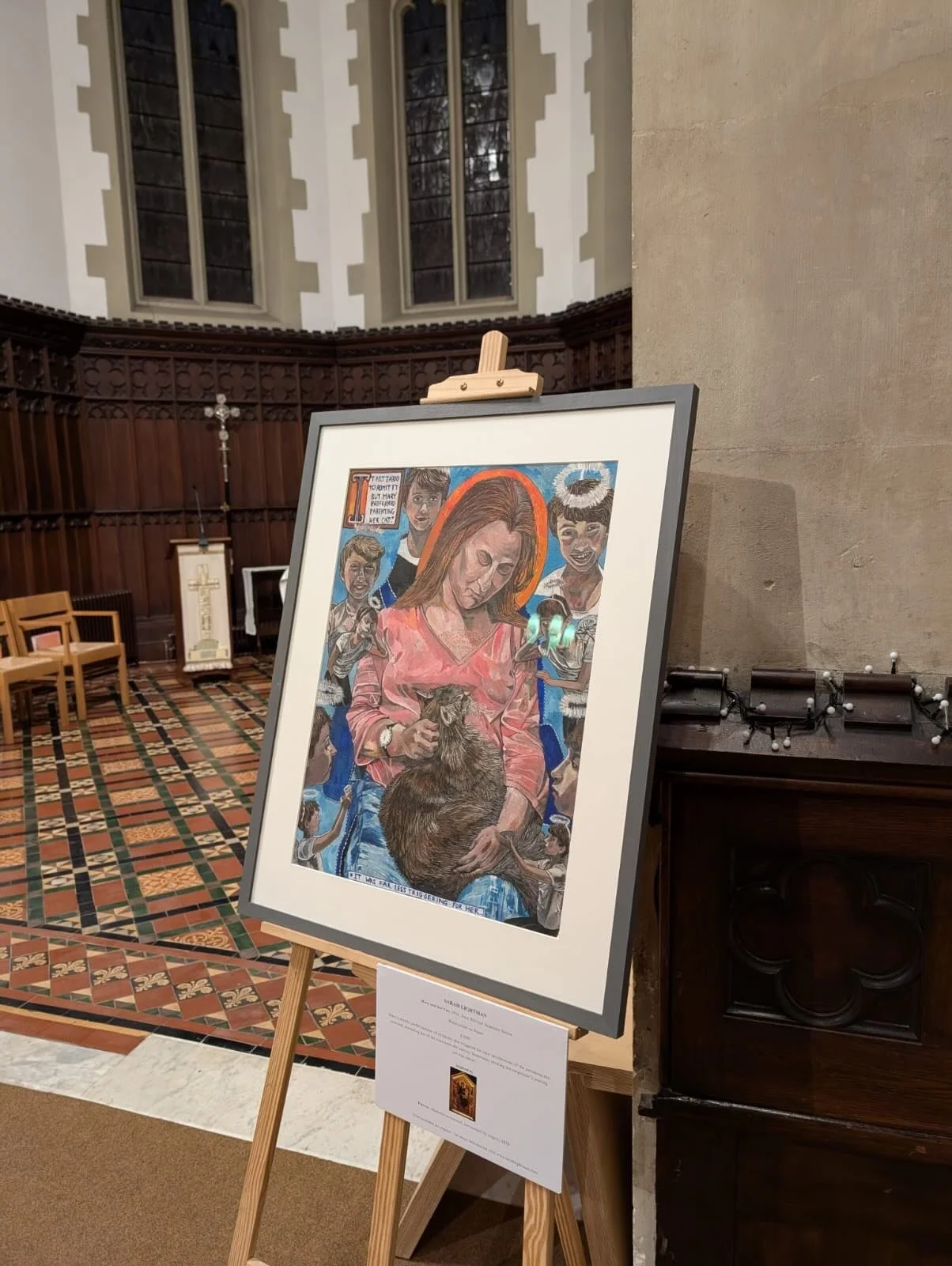 An Interfaith Event alongside &ldquo;Biblical Women Ageing Disgracefully&rdquo; @stpaulsclifton and @cothamparish last week. Unfortunately I missed it as I was ill, but @dawnlouisellewellyn chaired a fabulous panel who discussed my work, their respon